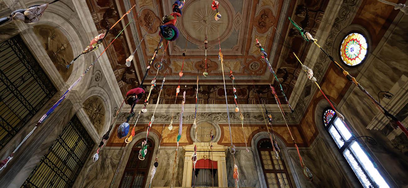 immagie per Sonia Gomez - Padiglione Vaticano alla Giudecca - 60 Biennale d’Arte di Venezia
