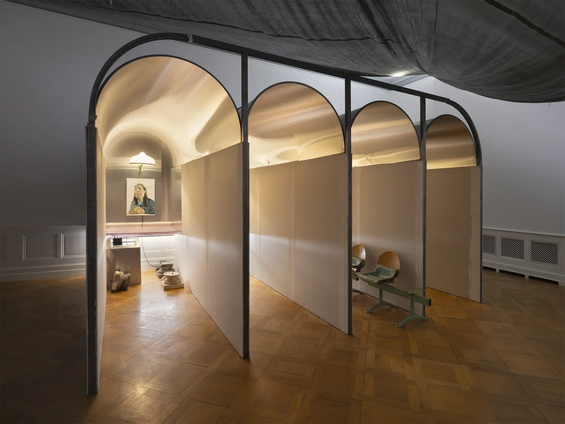 immagine per Bastien Gachet Vista installazione Side gig 2024 Courtesy L'artista foto Julien Gremaud - Artissima Report