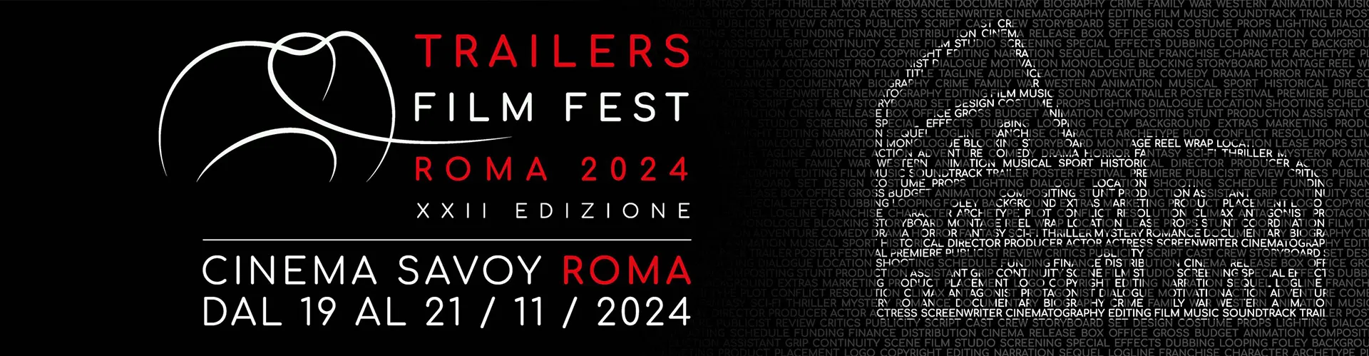 immagine per Trailers FilmFest per la prima volta a Roma