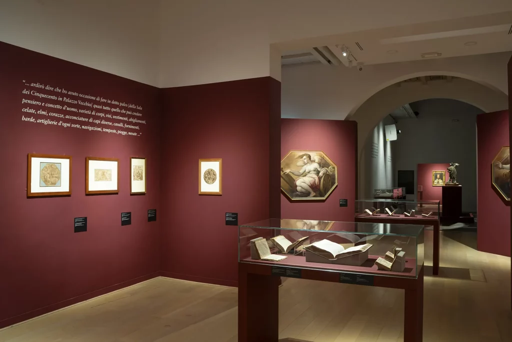 immagine per Giorgio Vasari. Il Teatro delle Virtù. Allestimento Galleria Comunale d’Arte Moderna e Contemporanea di Arezzo
