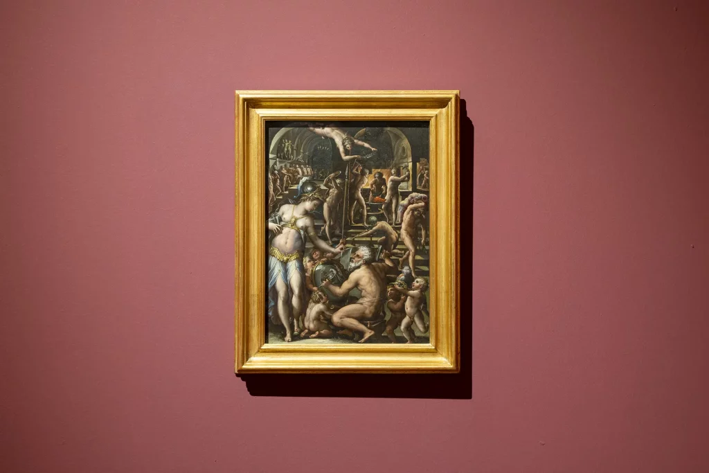 immagine per Giorgio Vasari. Il Teatro delle Virtù. Allestimento Galleria Comunale d’Arte Moderna e Contemporanea di Arezzo