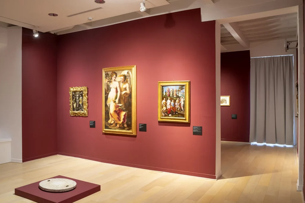 immagine per Giorgio Vasari. Il Teatro delle Virtù. Allestimento Galleria Comunale d’Arte Moderna e Contemporanea di Arezzo