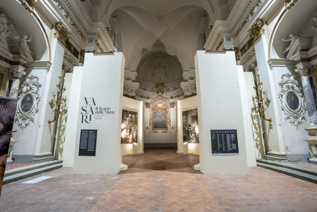 immagine per Giorgio Vasari. Il Teatro delle Virtù. Allestimento ex Chiesa di Sant’Ignazio