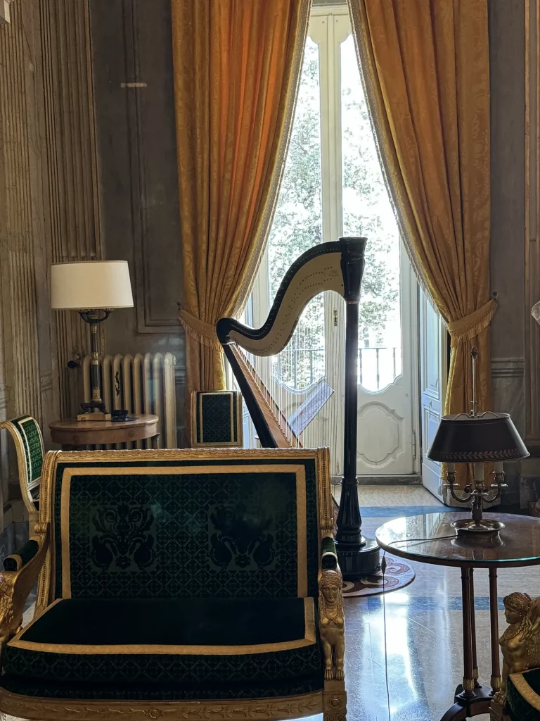 immagine per Foto 9: Salone delle muse, Villa Bonaparte, sede dell’Ambasciata di Francia presso la Santa Sede, Roma Credits: Roberto Civetta