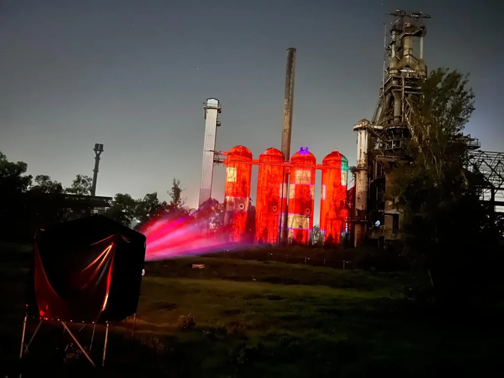 immagine per Franz Cerami - Lighting Flowers Bagnoli - 2024
