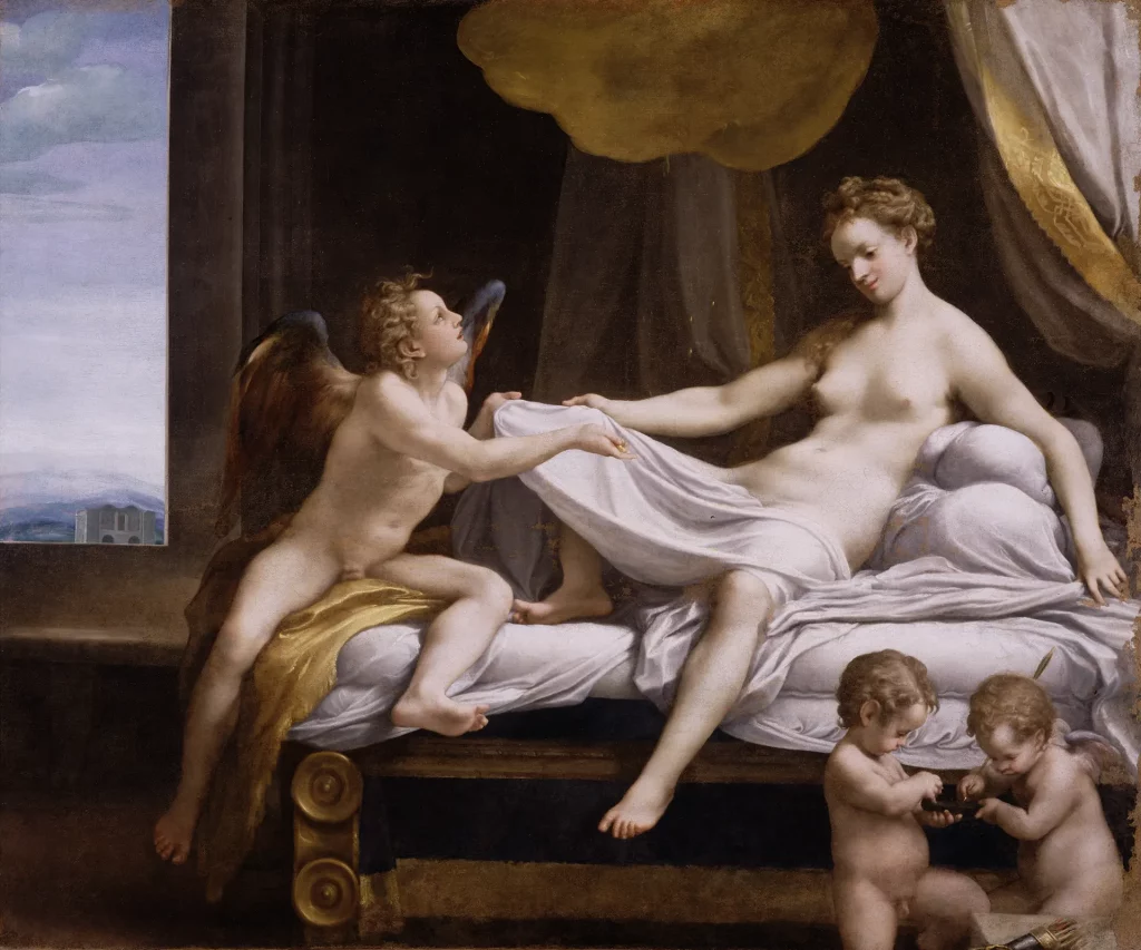 immagine per Allegri Antonio, detto Correggio, Danae, olio su tela, Galleria Borghese, Roma © Galleria Borghese copia
