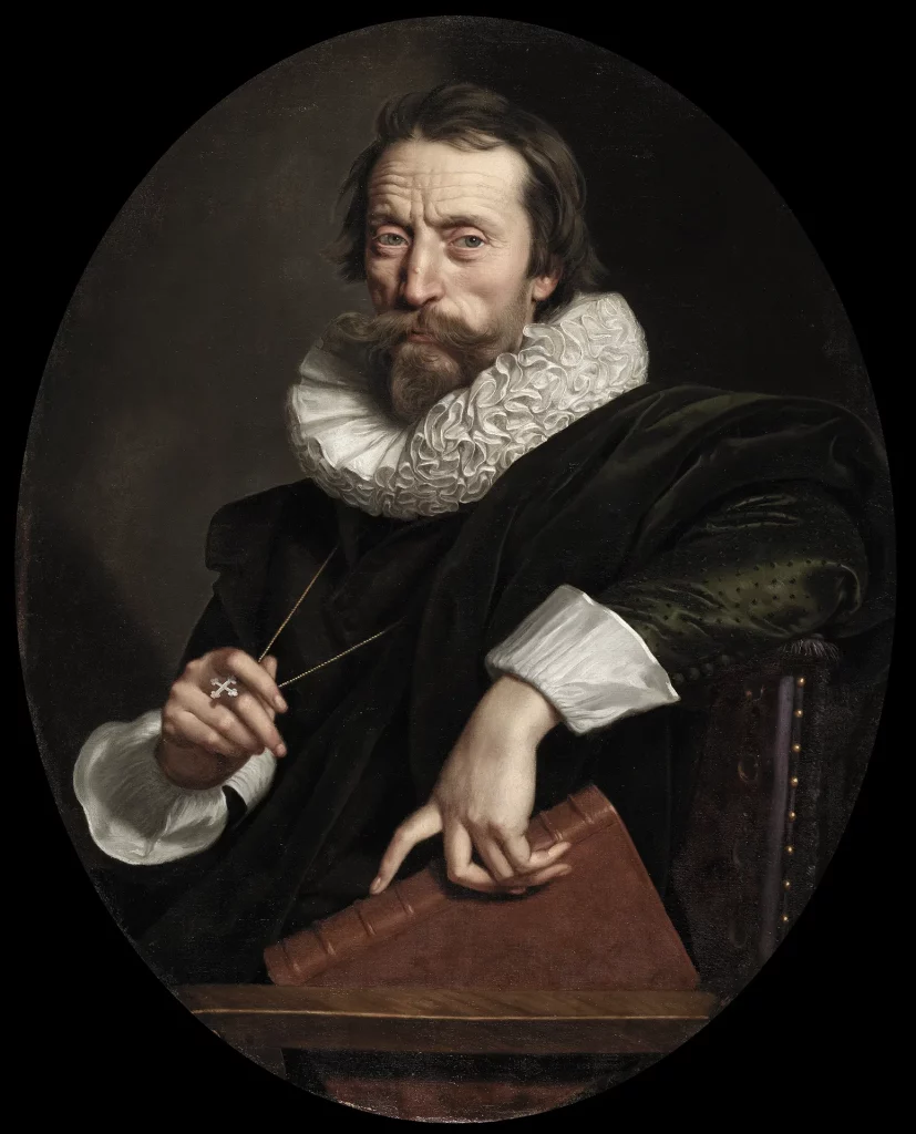 immagine per Franz Porbus Il Giovane, Ritratto di Giovan Battista Marino, olio su tela, Detroit Institute Museum, Detroit, USA