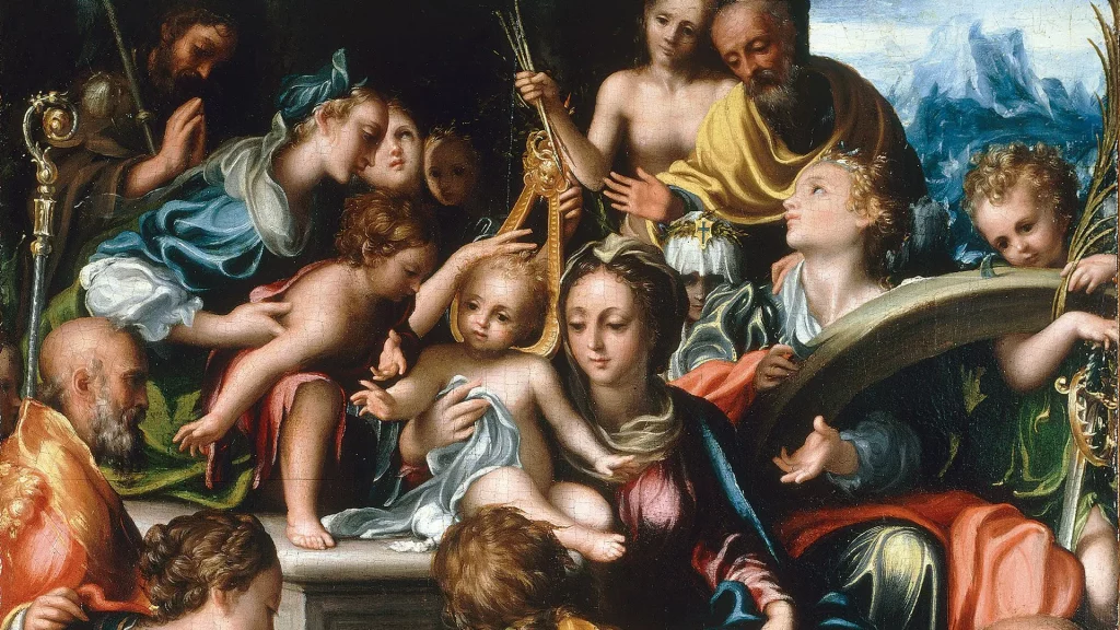 immagine per Giorgio Gandini del Grano, L'Allegoria della città di Parma - dettaglio