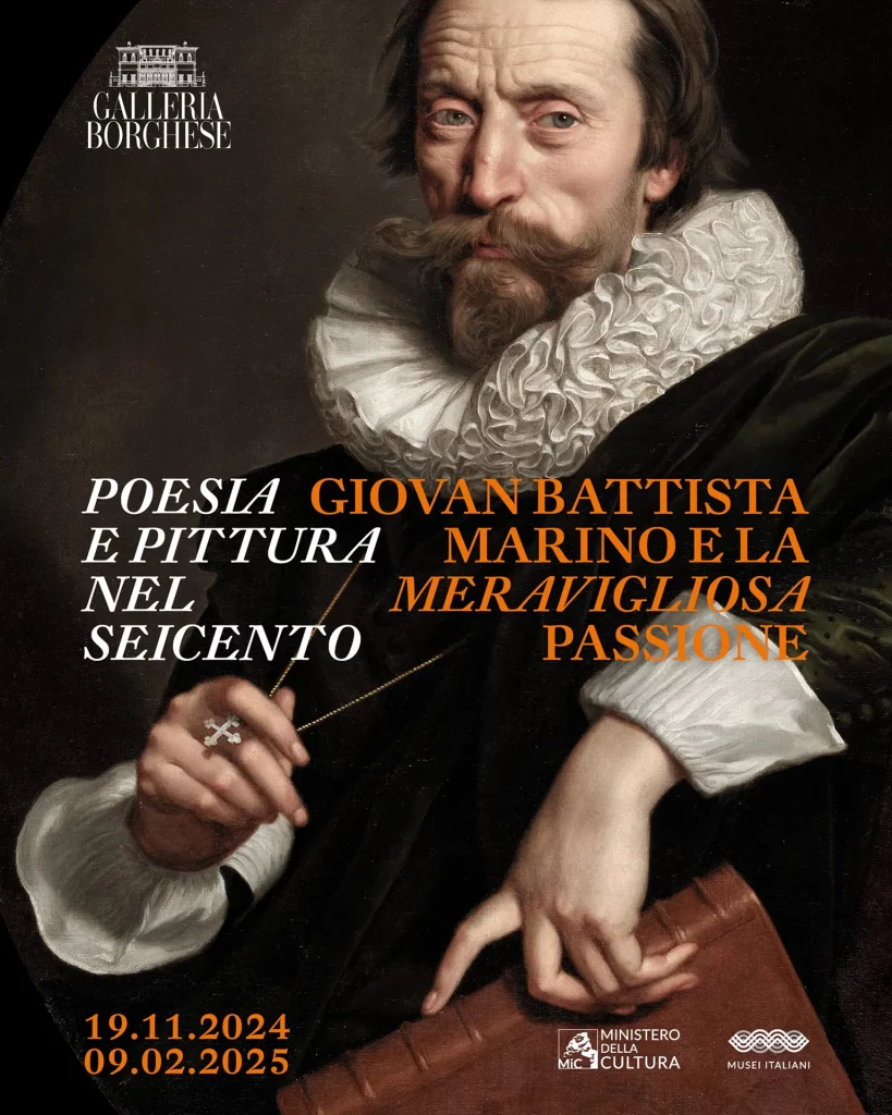 immagine per Poesia e Pittura nel Seicento. Giovan Battista Marino e la meravigliosa passione - Locandina