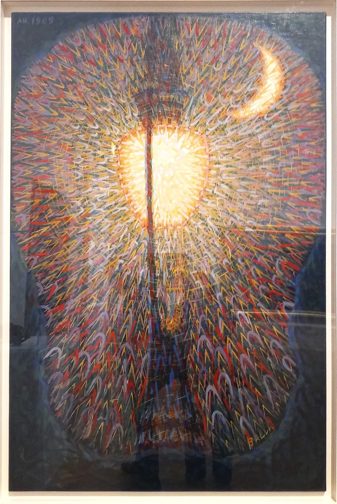 immagine per Lampada ad arco, 1910-11 ca. -Giacomo Balla -sala prima del Futurismo -Futurismo, GNAM-C Roma - ph. Barbara Martusciello