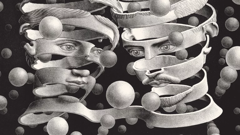 immagine per Escher a Palazzo Mazzetti, Asti
