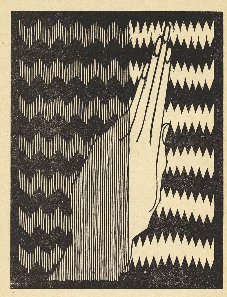 immagine per Foto 5: Maurits Cornelis Escher Flor de Pascua (Madonna),1921 Xilografia, 11,9x9,2 cm Collezione Maurits, Italia All M.C. Escher works © 2024 The M.C. Escher Company, The Netherlands. All rights reserved www.mcescher.com