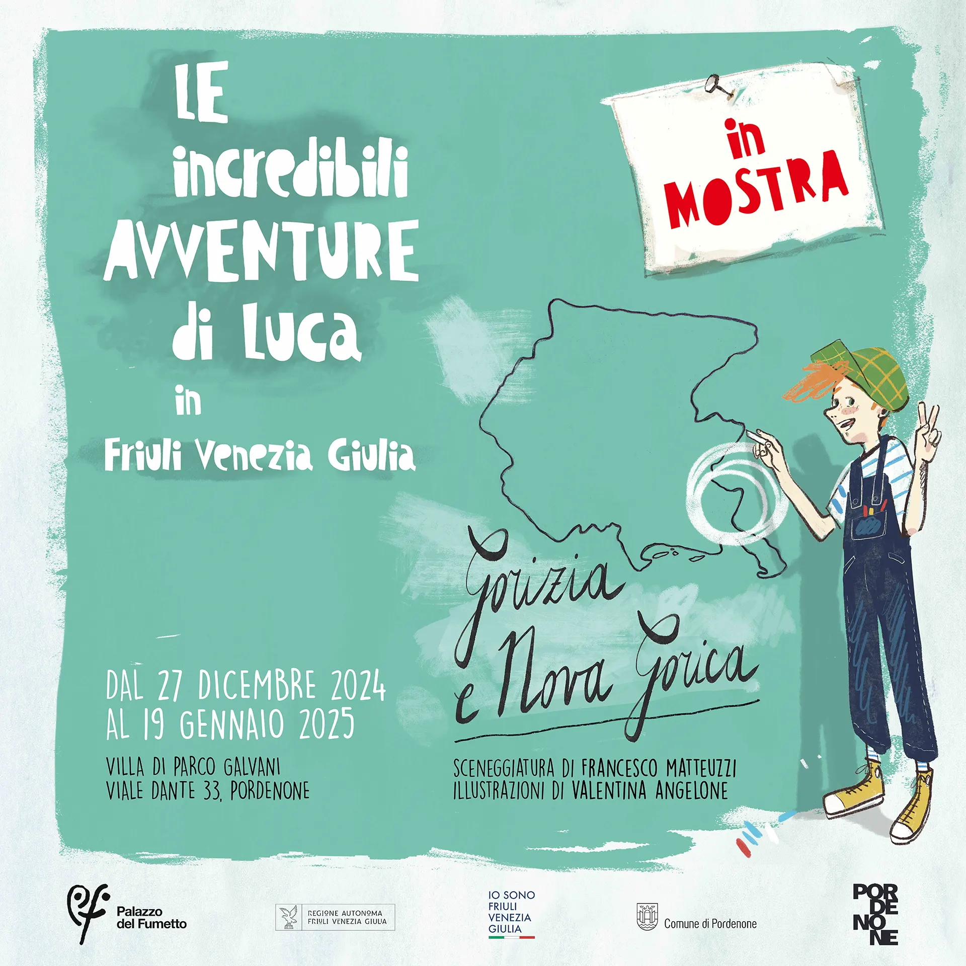 immagine per Turismo a fumetti, al Palazzo del Fumetto