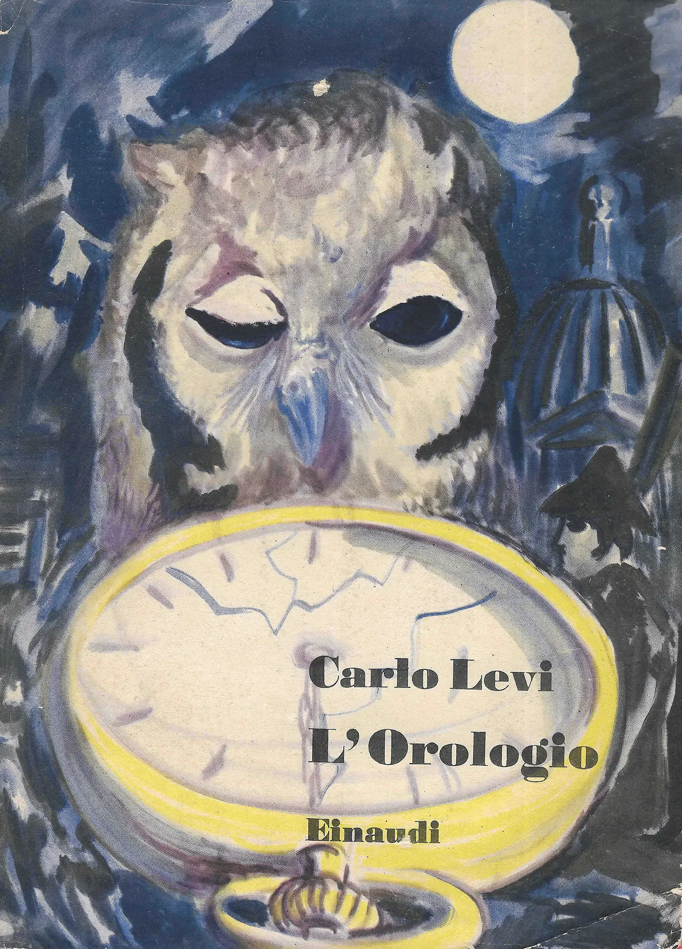 immagine per Copertina della prima edizione de L'Orologio