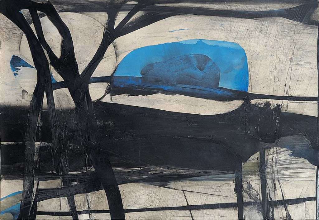 immagine per Maurizio Pierfranceschi Muta e mutevole - Alla luna 2010-tecnica mista