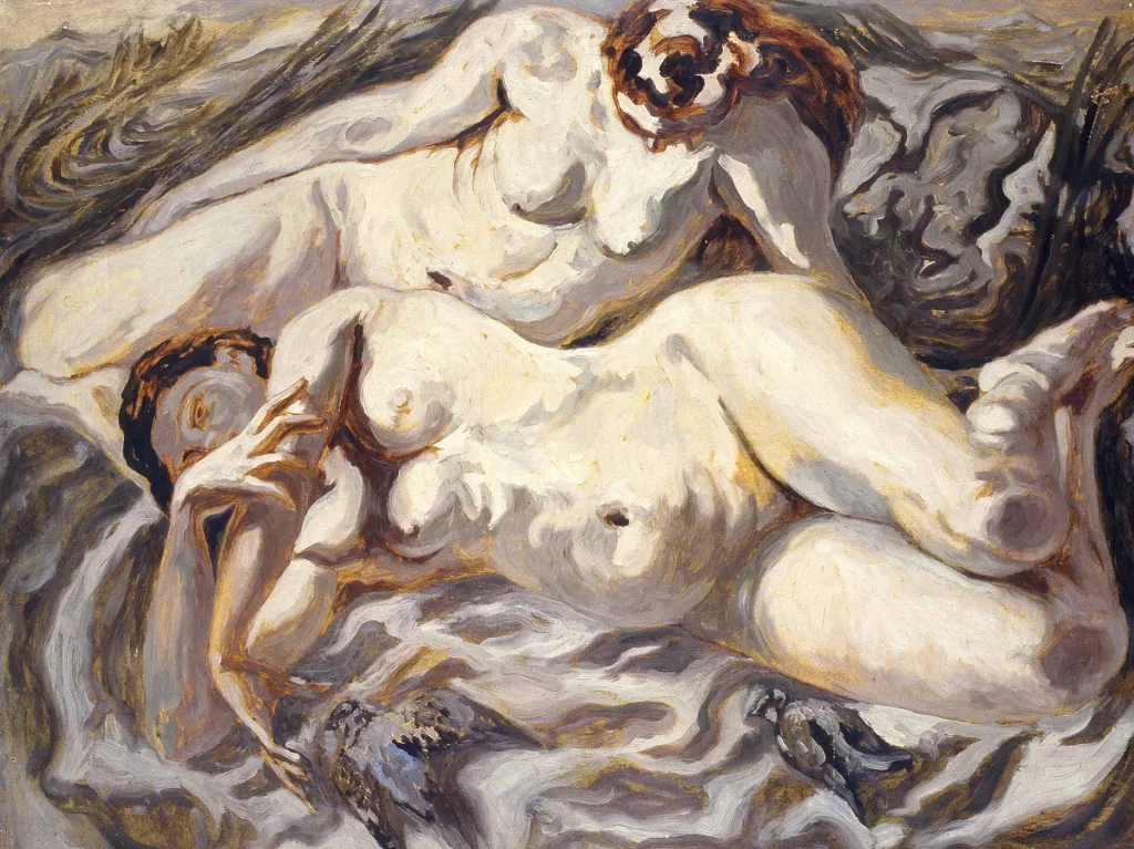 immagine per Carlo Levi Due nudi 1947-1948 olio su masonite 100 x 130 cm