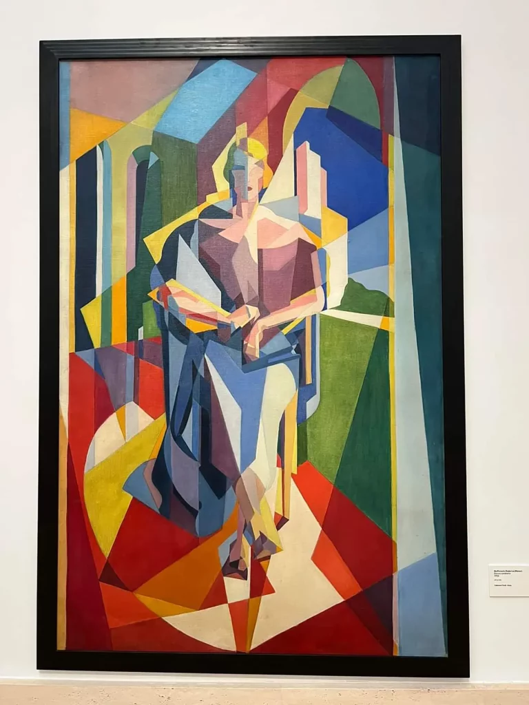 immagine per Federico Pfister, o De Pistoris -dalla mostra Il Tempo del Futurismo -GNAM-C, Roma, 2024 -ph. Luca Barberini Boffi