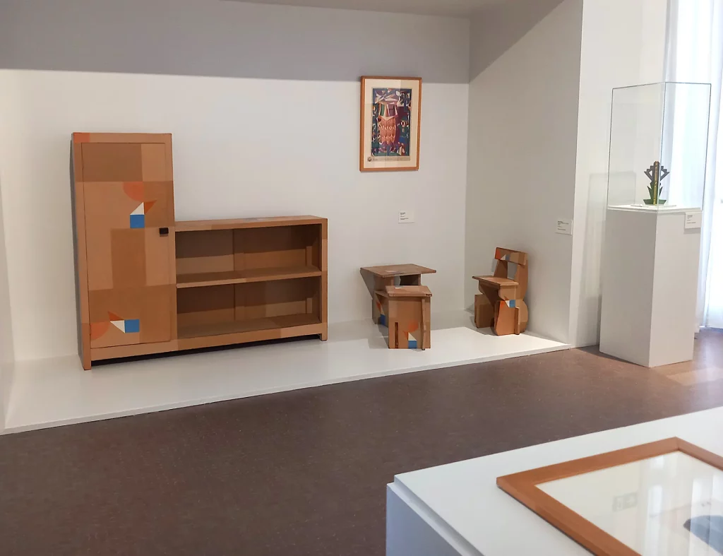 immagine per Giacomo Balla, Cameretta -dalla mostra Il Tempo del Futurismo -GNAM-C, Roma, 2024 -ph. Luca Barberini Boffi