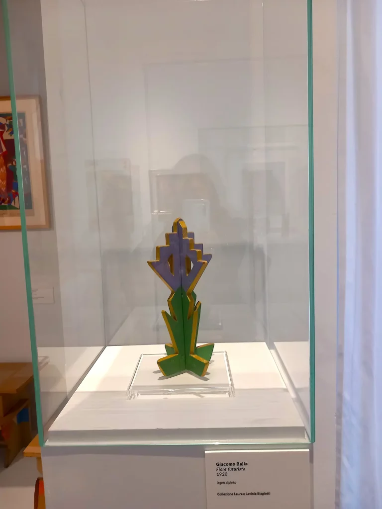 immagine per Giacomo Balla, Fiore Futurista -ph. Barbara Martusciello