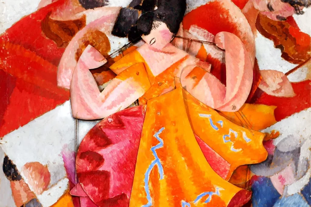 immagine per Gino Severini, Danseuse articulée - dettaglio - 1915, Fondazione Magnani-Rocca