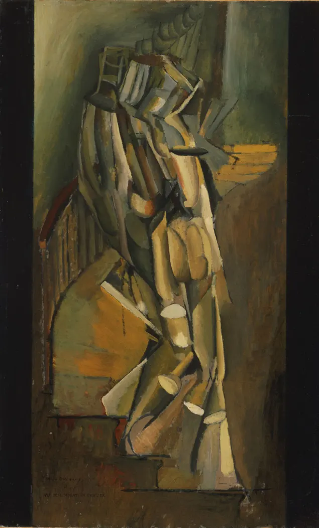 immagine per Marcel Duchamp, Nude Descending a Staircase (No. 1) - Philadelphia Museum of Art