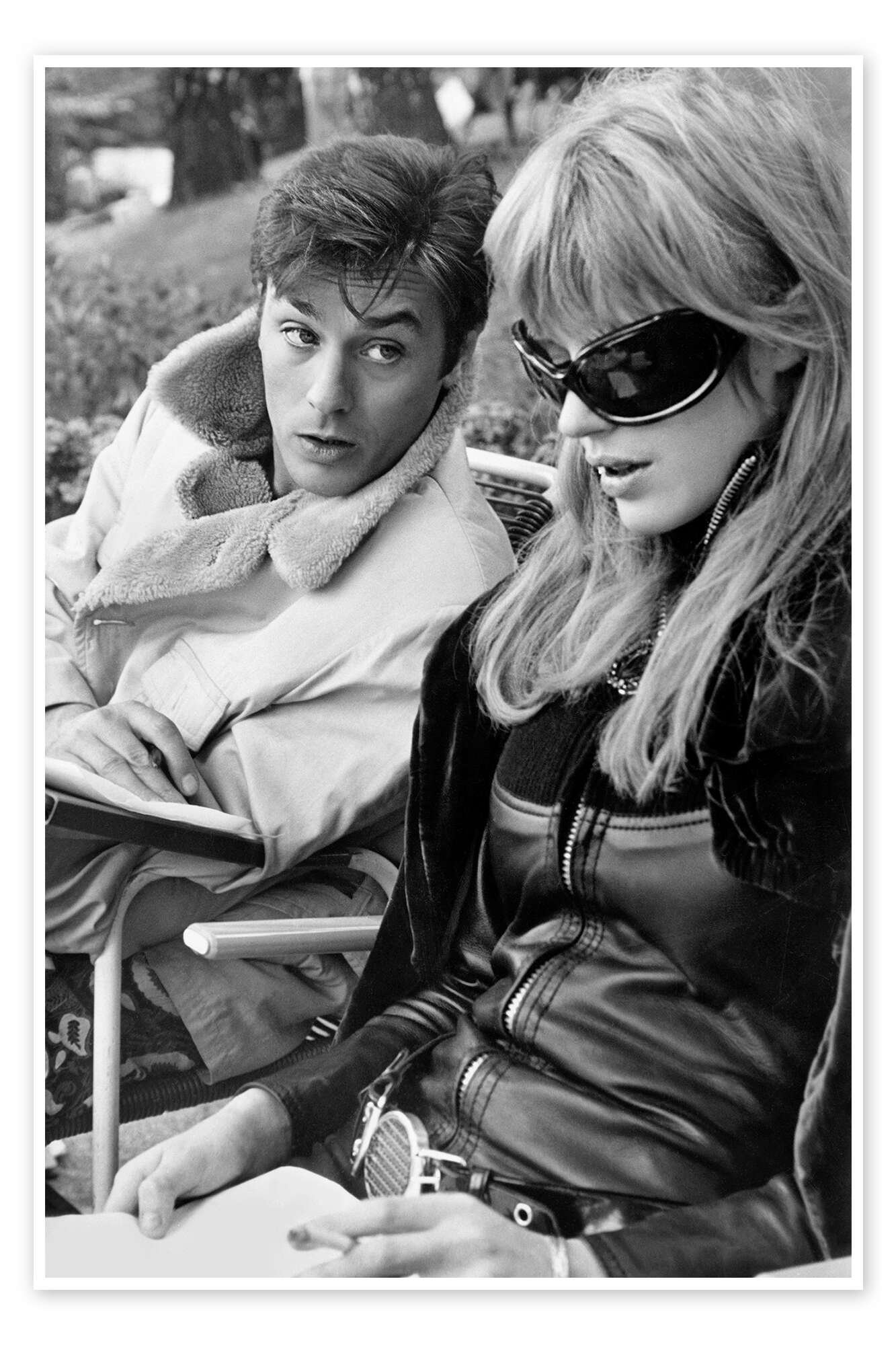 immagine per Marianne Faithfull e Alain Delon in Nuda sotto la pelle, di Jack Cardiff, 1968
