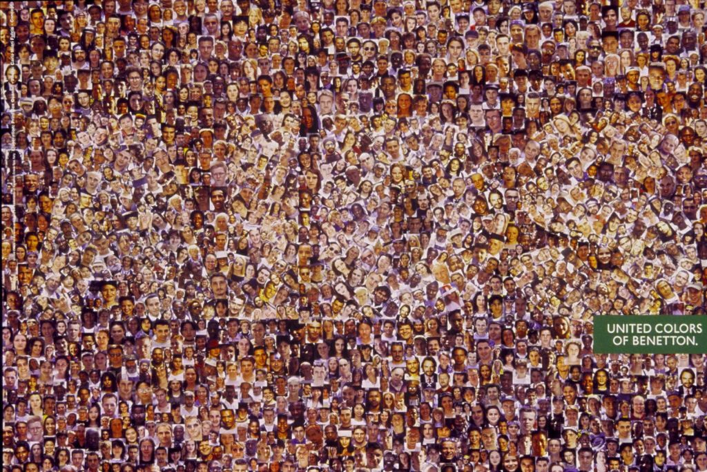 immagine per Oliviero Toscani - AIDS -faces, 1993