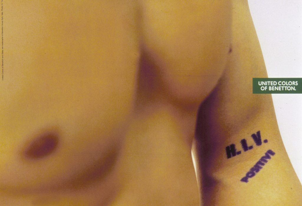 immagine per Oliviero Toscani - AIDS - hiv positive, 1993
