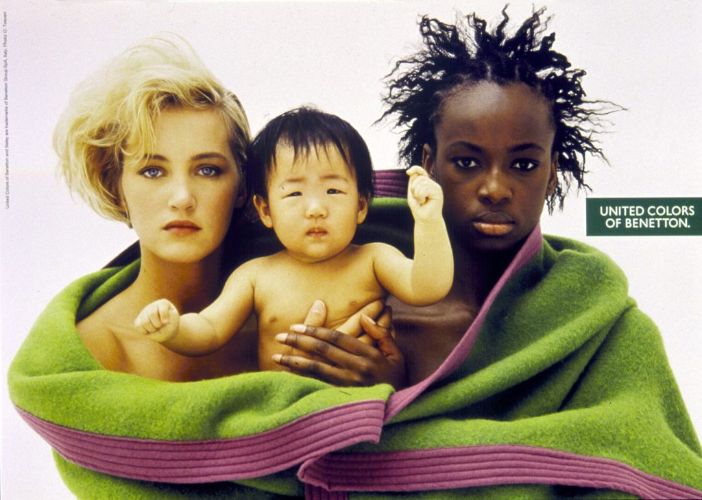 immagine per Oliviero Toscani - campagne Unite Colors of Benetton -Blanket, 1990