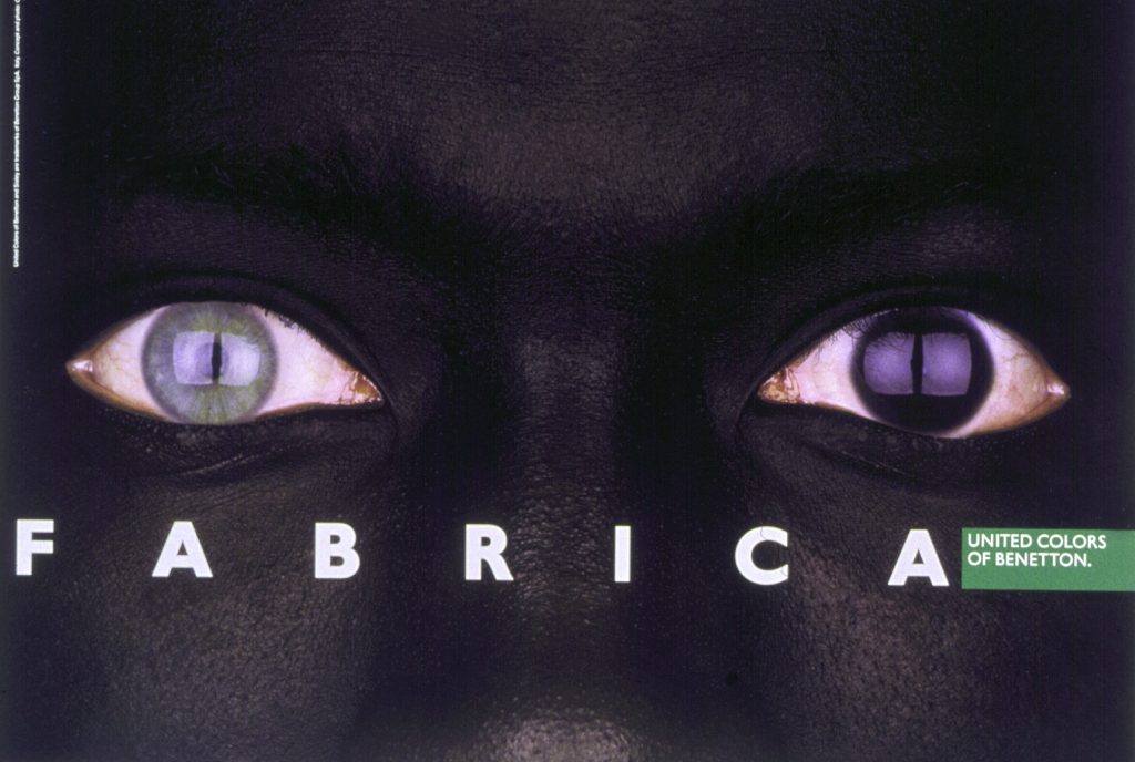 immagine per Oliviero Toscani - comunizazione di Fabrica (Eyes), 1995
