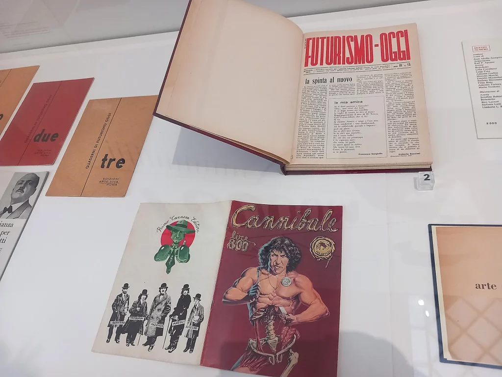 immagine per dalla mostra Il Tempo del Futurismo -GNAM-C, Roma, 2024 -ph. Paolo Di Pasquale