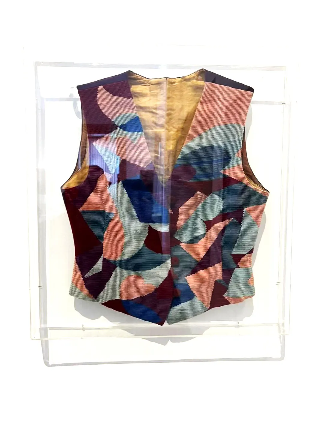 immagine per il gilet -dalla mostra Il Tempo del Futurismo -GNAM-C, Roma, 2024 -ph. Luca Barberini Boffi