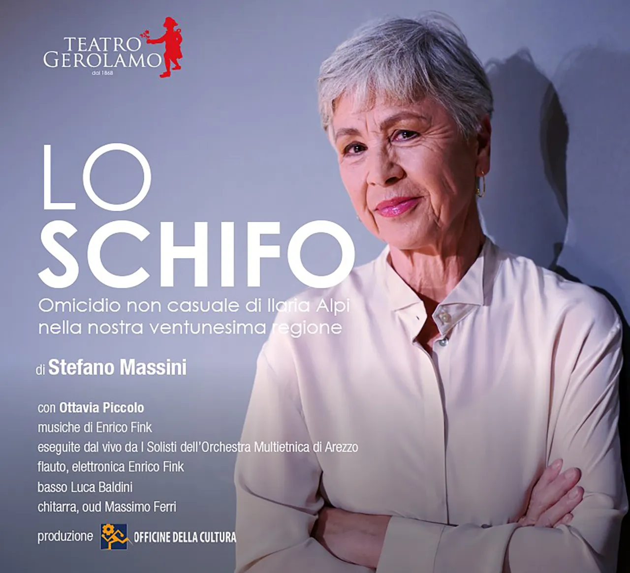 immagine per Lo Schifo di Stefano Massini, con Ottavia Piccolo