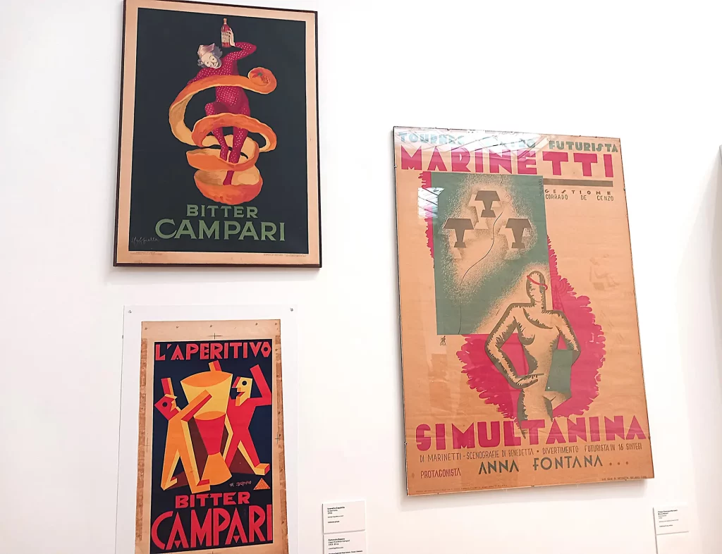 immagine per sezione pubblicitaria -dalla mostra Il Tempo del Futurismo -GNAM-C, Roma, 2024 -ph. Barbara Martusciello