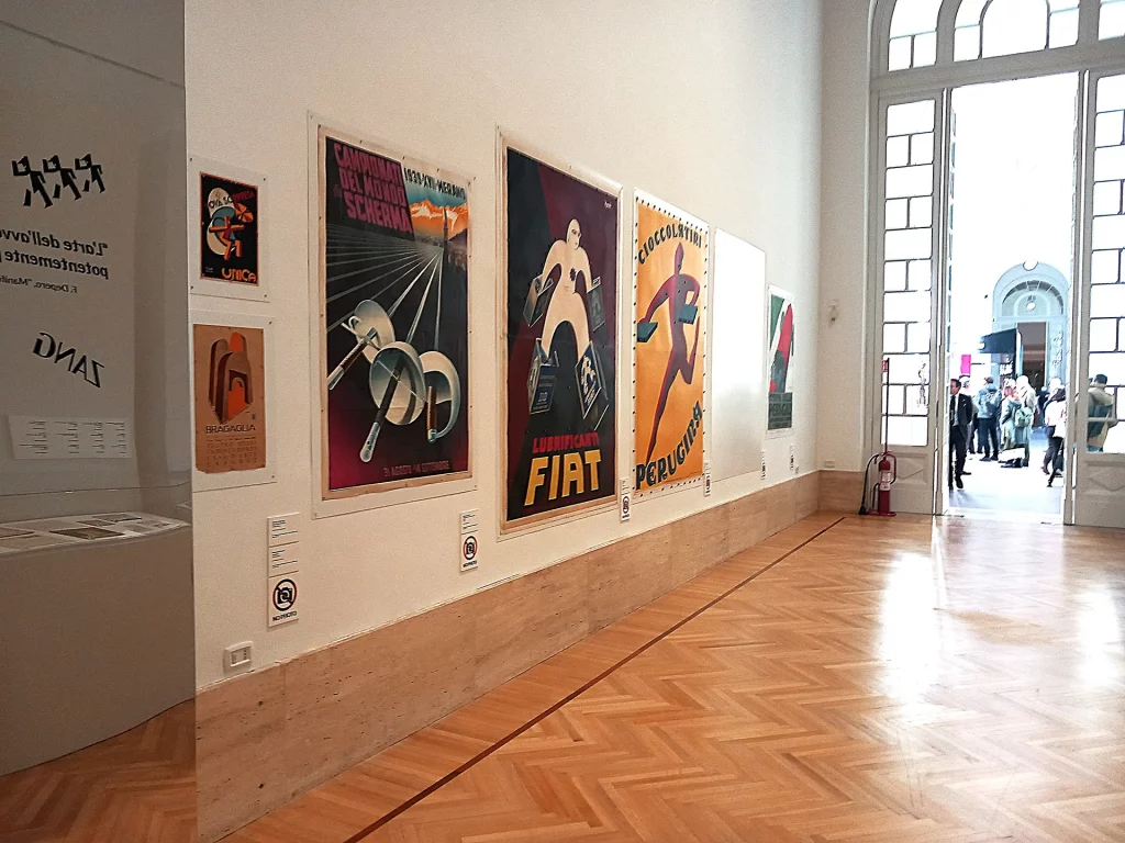 immagine per sezione pubblicitaria --dalla mostra Il Tempo del Futurismo -GNAM-C, Roma, 2024 -ph. Barbara Martusciello