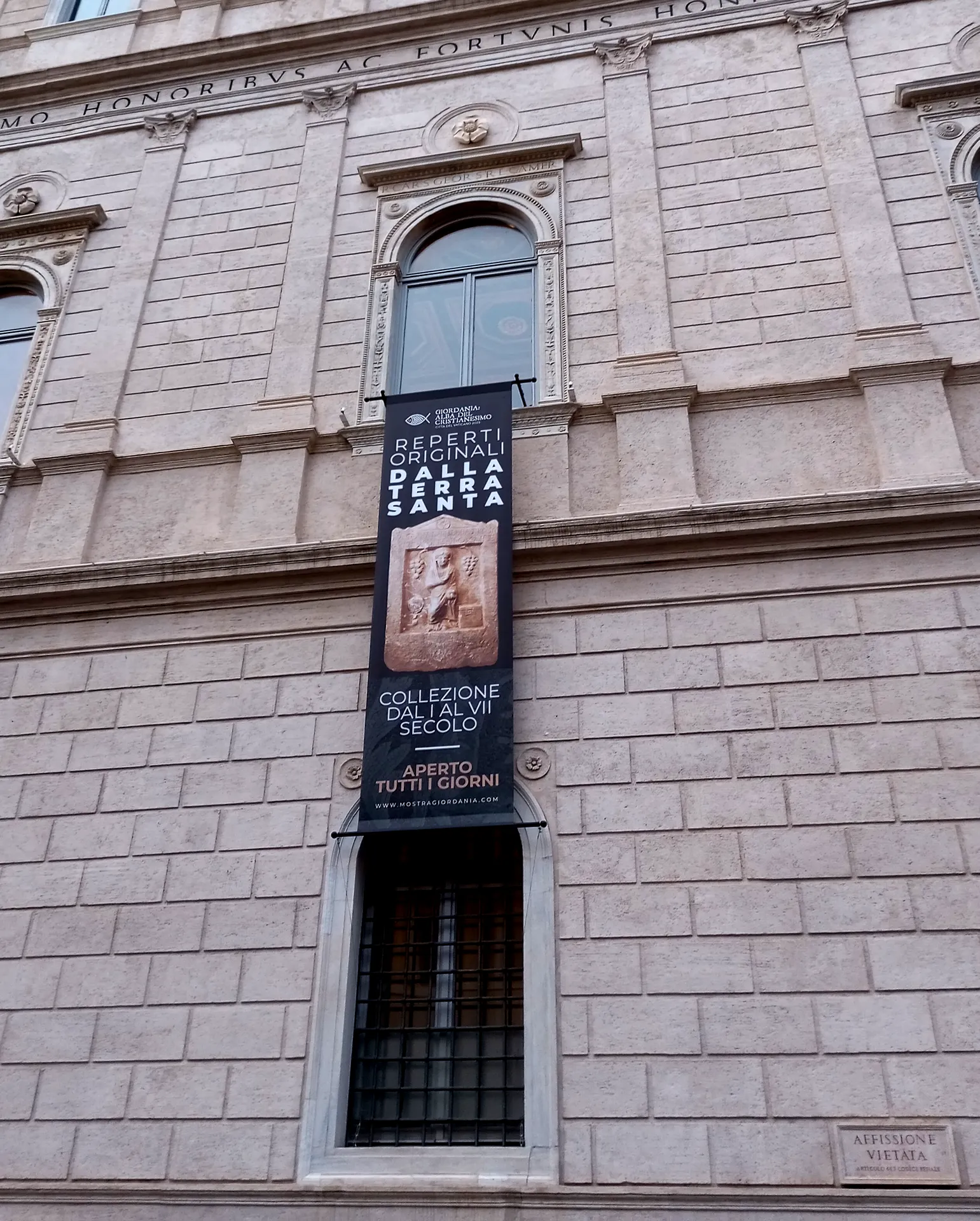 immagine per Roma - Palazzo della Cancelleria. Giordania: Alba del Cristianesimo. La mostra
