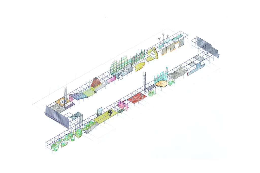 immagine per Dispositivi per l'Aula Errante per Cooperativa Terra Nostra, Analogique (Claudia Cosentino, Dario Felice. Antonio Rizzo) Catania, BOSCO COLTO Campus 2023