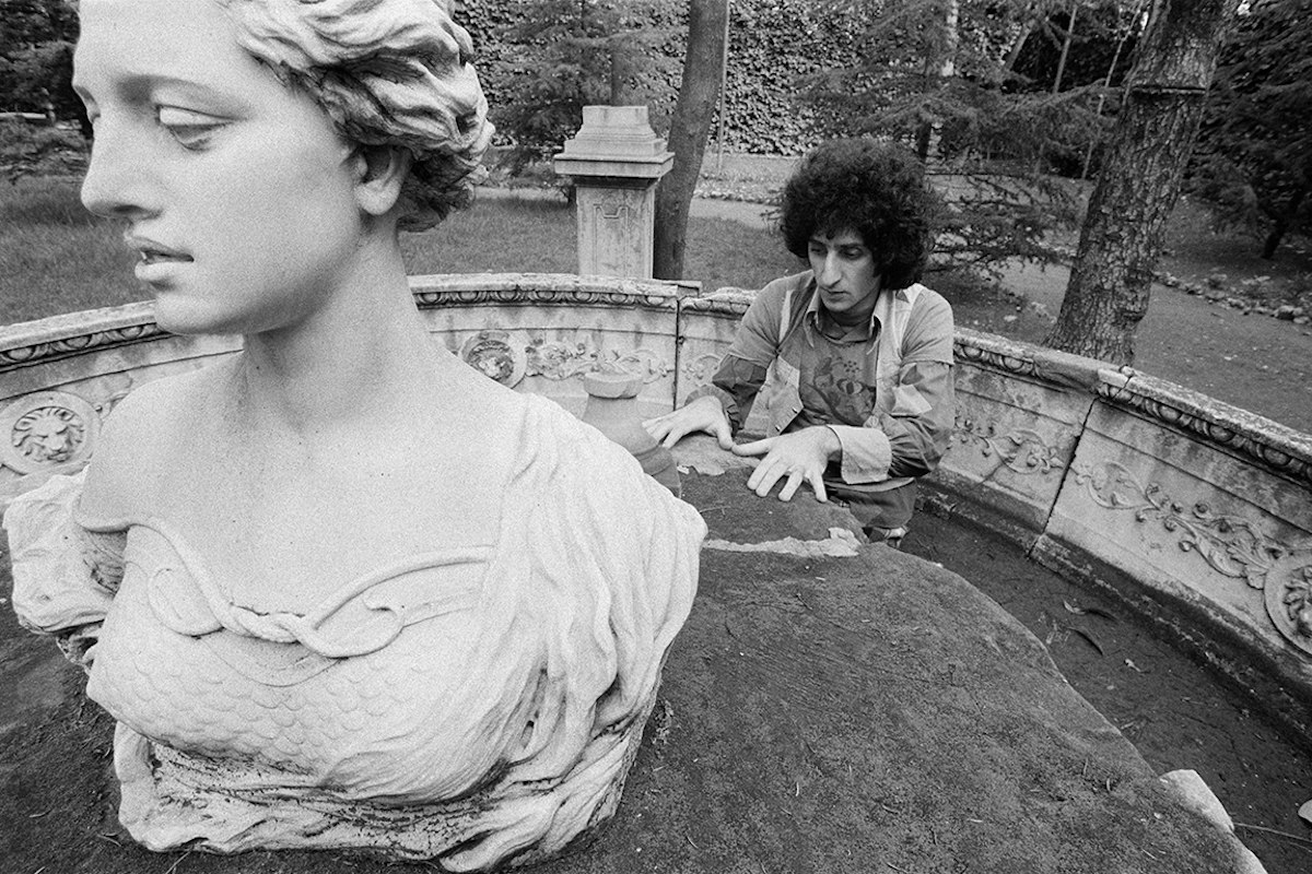 immagine per Franco Battiato, Bologna, 1973, servizio commissionato da Bla Bla Records,