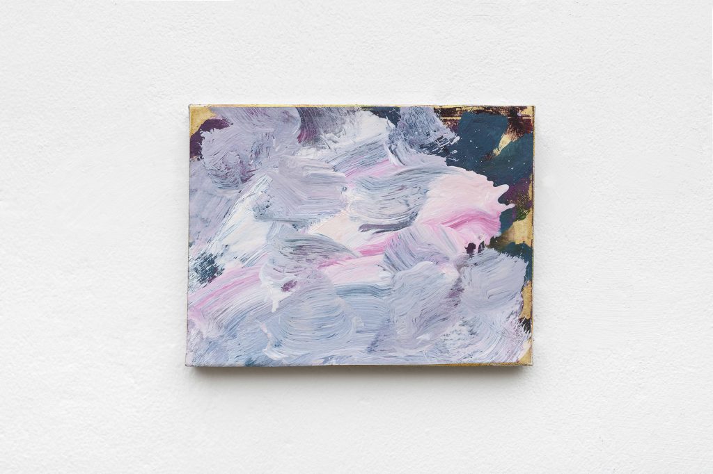 immagine per Untitled, 2024
oil on canvas-backed paper 18 x 24 cm Photo by Giulia Benni
