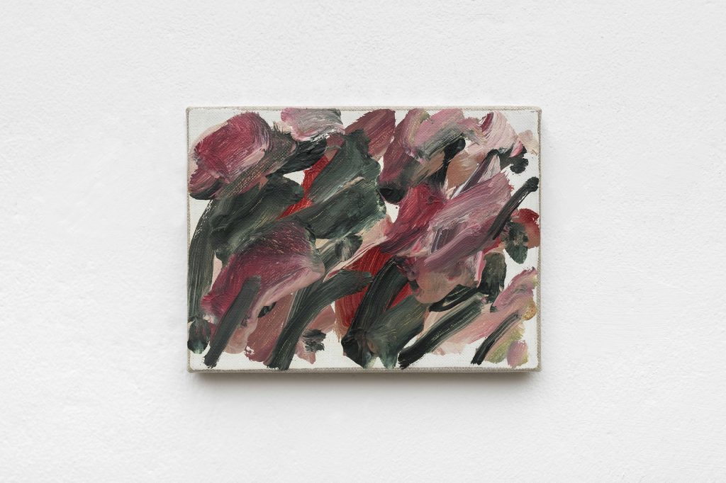 immagine per Untitled, 2024 oil on canvas 18 x 24 cm Photo by Giulia Benni