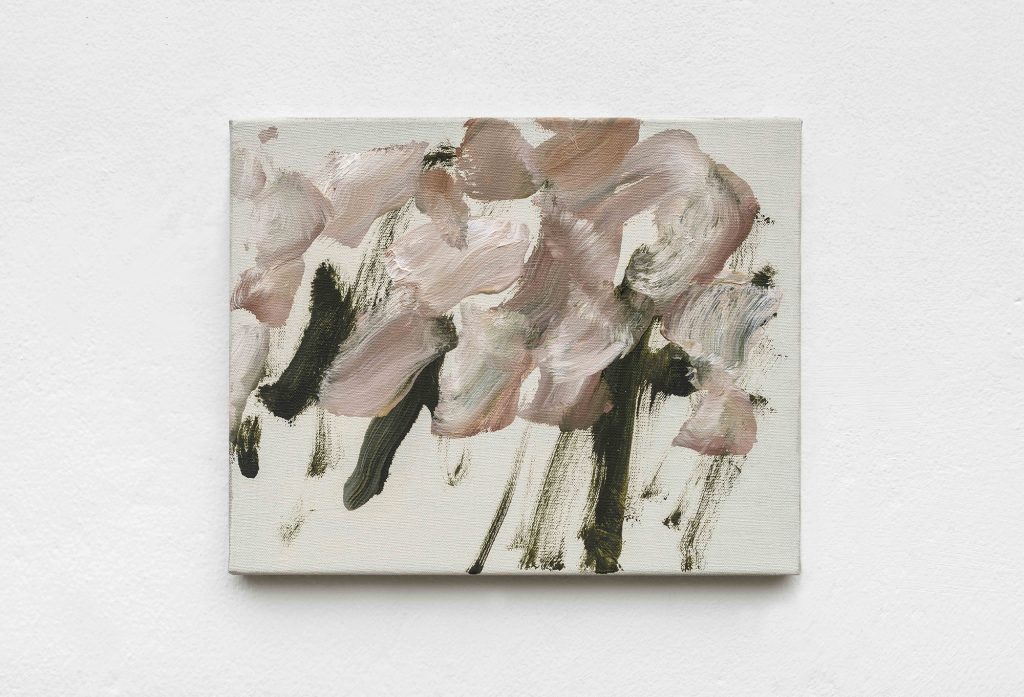 immagine per Untitled, 2024 oil on canvas 24 x 30 cm Photo by Giulia Benni