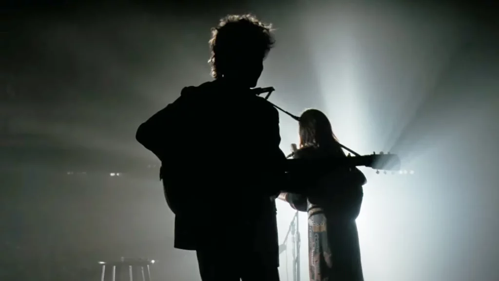immagine per A Complete Unknown, film su Bob Dylan di James Mangold