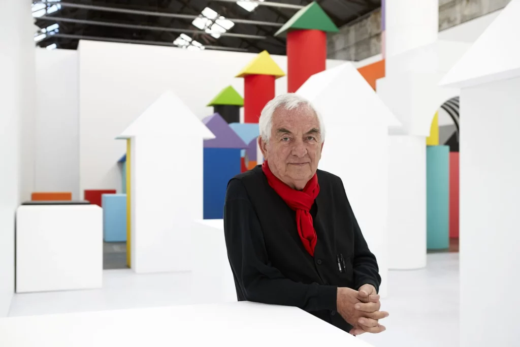 immagine per Photo-souvenir : Daniel Buren, Like Child’s Play, work in situ, Carriageworks, Sydney (Australie), 2018 © Zan Wimberley