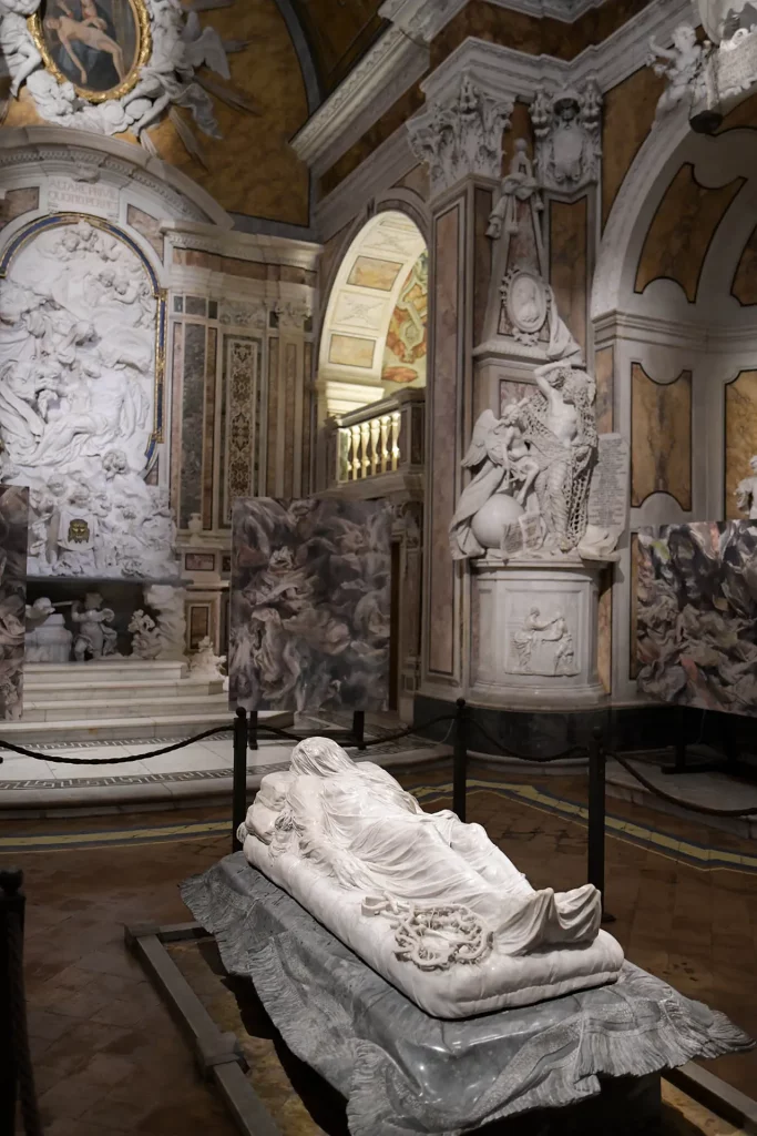 immagine per Museo Cappella Sansevero. Rags di Darren Almond. Credits ph Andrea Salzillo per Rive Studio