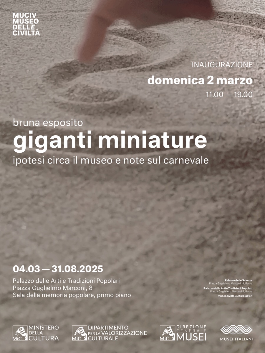 immagine per locandina Bruna Esposito, giganti miniature. ipotesi circa il museo e note sul carnevale