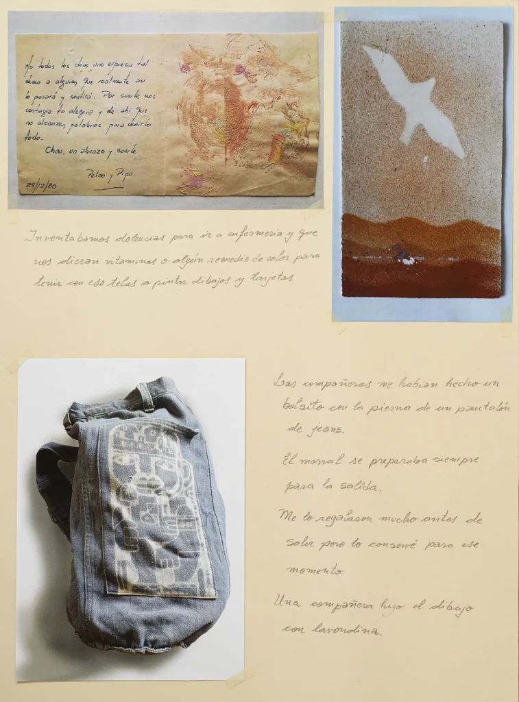 immagine per Archivio Dell’artigianato Clandestino, Pinturas y teñidas, 2023, collage on paper, 45×33 cm