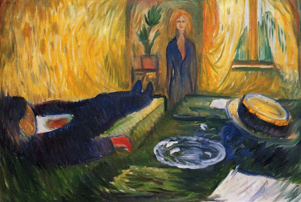 immagine per E. Munch, Assassinio, 1906
