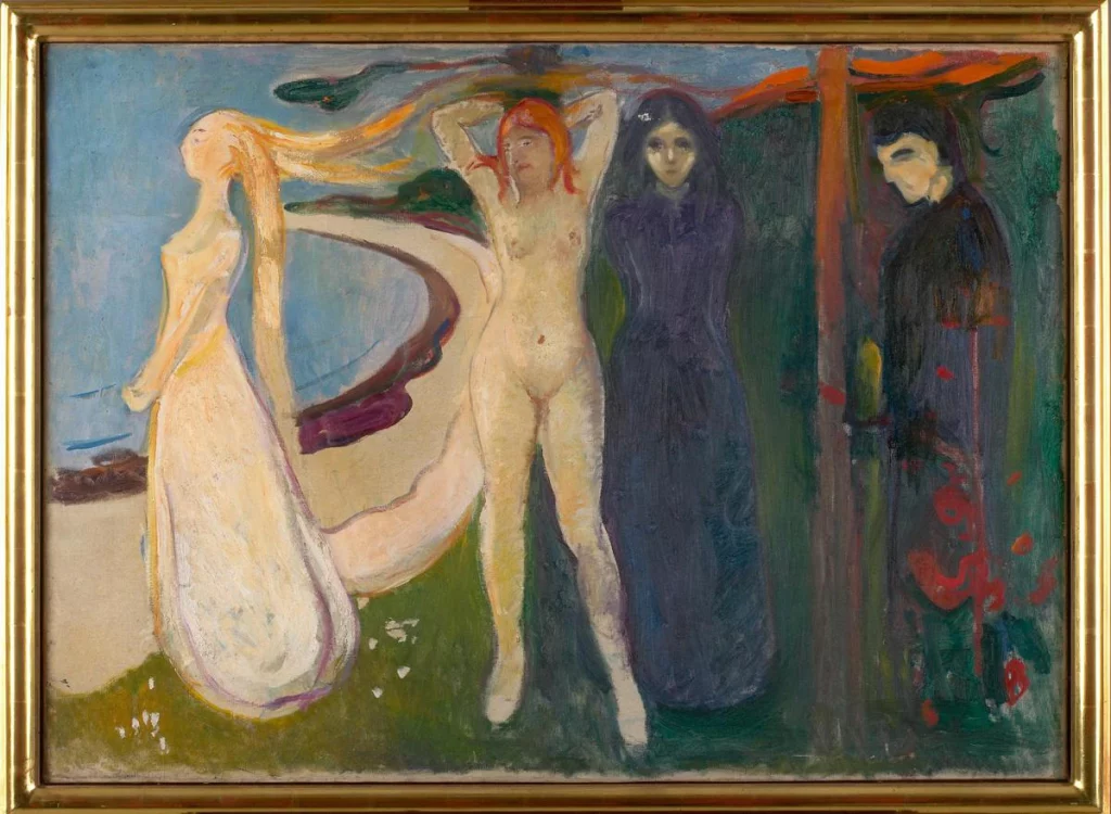 immagine E. Munch, La Donna - La sfinge, 1894