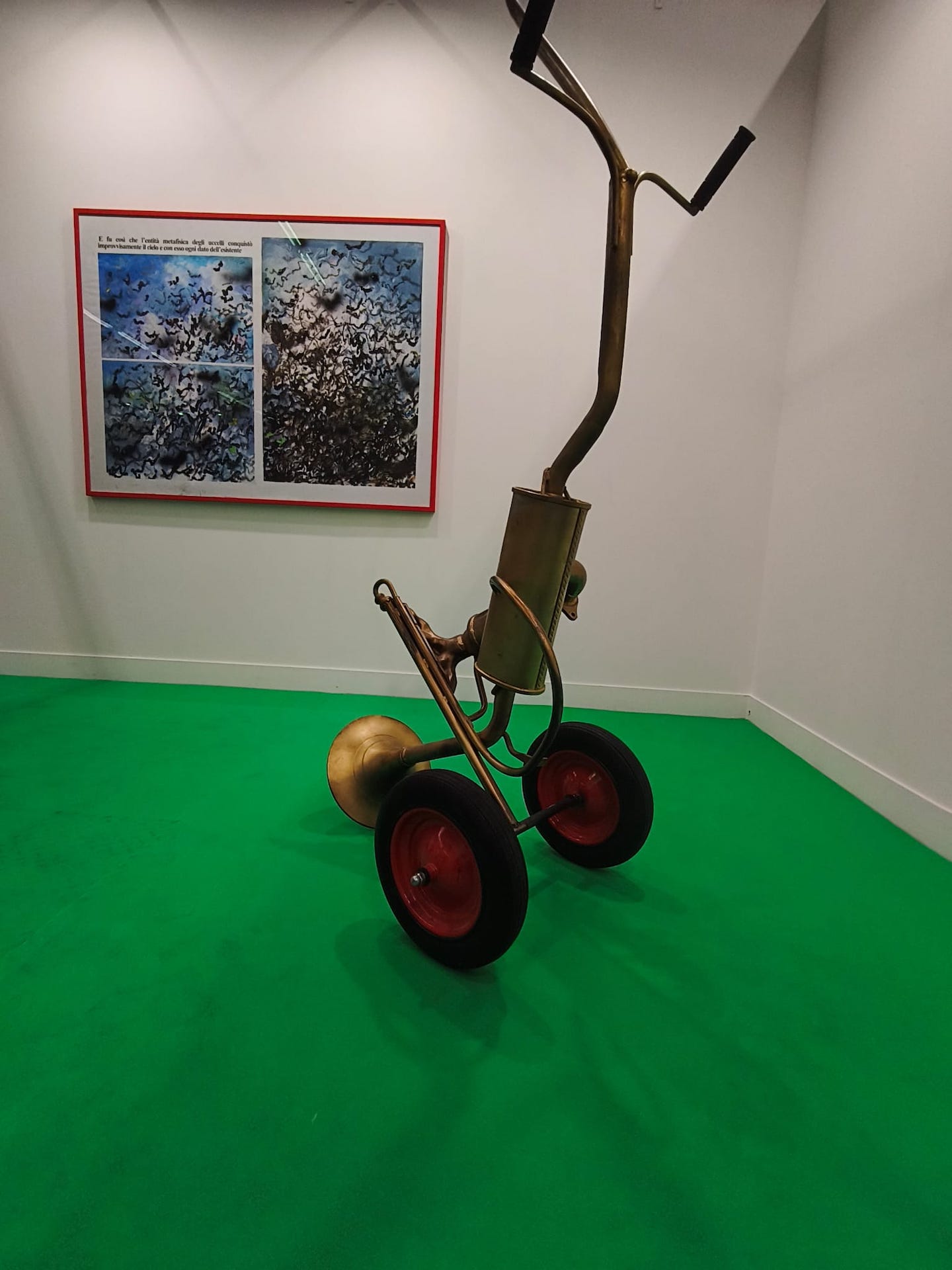 immagine epr Aronne Pleuteri installation view galleria ArtNoble Gallery @Miart 2025