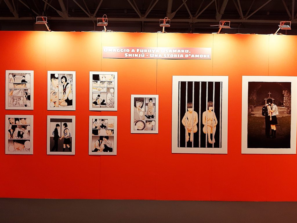 immagine per Furuya Usamaru Mostra allestita al Romics
